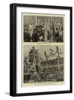 The Royal Wedding in Austria-null-Framed Giclee Print