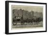 The Royal Wedding in Berlin, the Bride's State Carriage-null-Framed Giclee Print