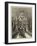 The Royal Wedding in Berlin, the Cortege Passing Through the Mediaeval Gate in Bellevue Avenue-null-Framed Giclee Print