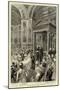 The Royal Wedding in Berlin, the Marriage Ceremony in the Chapel of the Royal Castle-null-Mounted Giclee Print