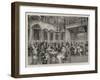 The Royal Wedding Luncheon in the State Dining-Room, Buckingham Palace-null-Framed Giclee Print