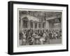 The Royal Wedding Luncheon in the State Dining-Room, Buckingham Palace-null-Framed Giclee Print