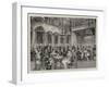 The Royal Wedding Luncheon in the State Dining-Room, Buckingham Palace-null-Framed Giclee Print