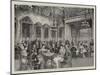 The Royal Wedding Luncheon in the State Dining-Room, Buckingham Palace-null-Mounted Giclee Print