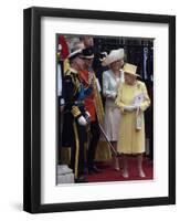 The Royal Wedding of Prince William and Kate Middleton in London, Friday April 29th, 2011-null-Framed Photographic Print