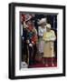 The Royal Wedding of Prince William and Kate Middleton in London, Friday April 29th, 2011-null-Framed Photographic Print