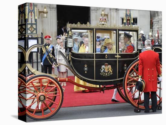 The Royal Wedding of Prince William and Kate Middleton in London, Friday April 29th, 2011-null-Stretched Canvas