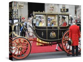 The Royal Wedding of Prince William and Kate Middleton in London, Friday April 29th, 2011-null-Stretched Canvas