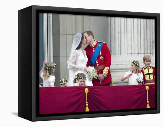 The Royal Wedding of Prince William and Kate Middleton in London, Friday April 29th, 2011-null-Framed Stretched Canvas