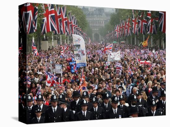 The Royal Wedding of Prince William and Kate Middleton in London, Friday April 29th, 2011-null-Stretched Canvas