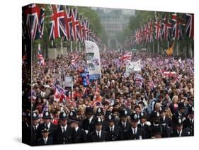 The Royal Wedding of Prince William and Kate Middleton in London, Friday April 29th, 2011-null-Stretched Canvas