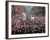 The Royal Wedding of Prince William and Kate Middleton in London, Friday April 29th, 2011-null-Framed Photographic Print