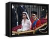 The Royal Wedding of Prince William and Kate Middleton in London, Friday April 29th, 2011-null-Framed Stretched Canvas