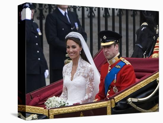 The Royal Wedding of Prince William and Kate Middleton in London, Friday April 29th, 2011-null-Stretched Canvas