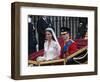 The Royal Wedding of Prince William and Kate Middleton in London, Friday April 29th, 2011-null-Framed Photographic Print