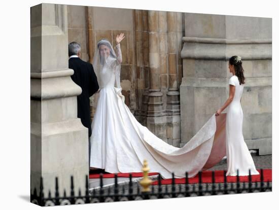 The Royal Wedding of Prince William and Kate Middleton in London, Friday April 29th, 2011-null-Stretched Canvas