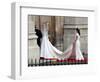 The Royal Wedding of Prince William and Kate Middleton in London, Friday April 29th, 2011-null-Framed Photographic Print