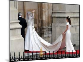 The Royal Wedding of Prince William and Kate Middleton in London, Friday April 29th, 2011-null-Mounted Photographic Print