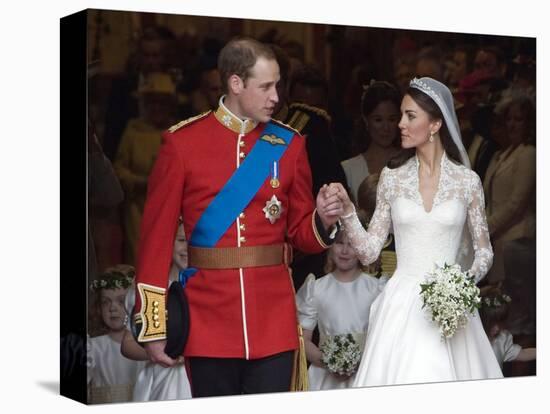 The Royal Wedding of Prince William and Kate Middleton in London, Friday April 29th, 2011-null-Stretched Canvas