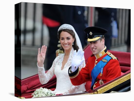 The Royal Wedding of Prince William and Kate Middleton in London, Friday April 29th, 2011-null-Stretched Canvas