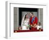 The Royal Wedding of Prince William and Kate Middleton in London, Friday April 29th, 2011-null-Framed Photographic Print