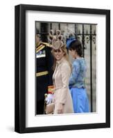 The Royal Wedding of Prince William and Kate Middleton in London, Friday April 29th, 2011-null-Framed Premium Photographic Print