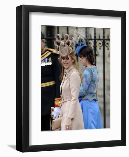 The Royal Wedding of Prince William and Kate Middleton in London, Friday April 29th, 2011-null-Framed Premium Photographic Print