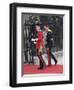 The Royal Wedding of Prince William and Kate Middleton in London, Friday April 29th, 2011-null-Framed Photographic Print