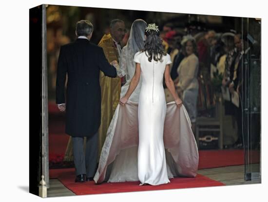 The Royal Wedding of Prince William and Kate Middleton in London, Friday April 29th, 2011-null-Stretched Canvas