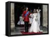 The Royal Wedding of Prince William and Kate Middleton in London, Friday April 29th, 2011-null-Framed Stretched Canvas