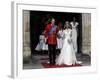 The Royal Wedding of Prince William and Kate Middleton in London, Friday April 29th, 2011-null-Framed Photographic Print