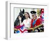 The Royal Wedding of Prince William and Kate Middleton in London, Friday April 29th, 2011-null-Framed Photographic Print