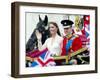 The Royal Wedding of Prince William and Kate Middleton in London, Friday April 29th, 2011-null-Framed Photographic Print