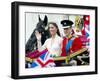 The Royal Wedding of Prince William and Kate Middleton in London, Friday April 29th, 2011-null-Framed Photographic Print