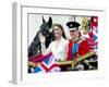 The Royal Wedding of Prince William and Kate Middleton in London, Friday April 29th, 2011-null-Framed Photographic Print