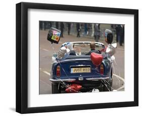 The Royal Wedding of Prince William and Kate Middleton in London, Friday April 29th, 2011-null-Framed Photographic Print