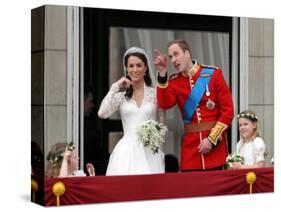 The Royal Wedding of Prince William and Kate Middleton in London, Friday April 29th, 2011-null-Stretched Canvas