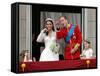 The Royal Wedding of Prince William and Kate Middleton in London, Friday April 29th, 2011-null-Framed Stretched Canvas