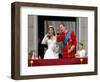 The Royal Wedding of Prince William and Kate Middleton in London, Friday April 29th, 2011-null-Framed Photographic Print