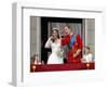 The Royal Wedding of Prince William and Kate Middleton in London, Friday April 29th, 2011-null-Framed Photographic Print