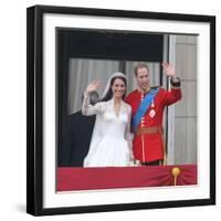 The Royal Wedding of Prince William and Kate Middleton in London, Friday April 29th, 2011-null-Framed Premium Photographic Print