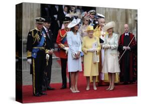 The Royal Wedding of Prince William and Kate Middleton in London, Friday April 29th, 2011-null-Stretched Canvas