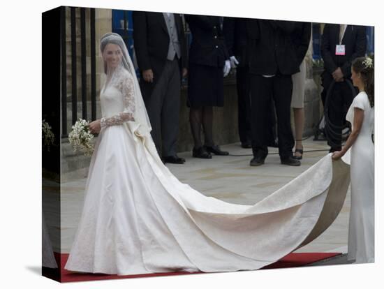 The Royal Wedding of Prince William and Kate Middleton in London, Friday April 29th, 2011-null-Stretched Canvas