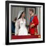 The Royal Wedding of Prince William and Kate Middleton in London, Friday April 29th, 2011-null-Framed Photographic Print