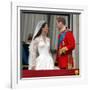 The Royal Wedding of Prince William and Kate Middleton in London, Friday April 29th, 2011-null-Framed Photographic Print