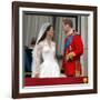 The Royal Wedding of Prince William and Kate Middleton in London, Friday April 29th, 2011-null-Framed Photographic Print