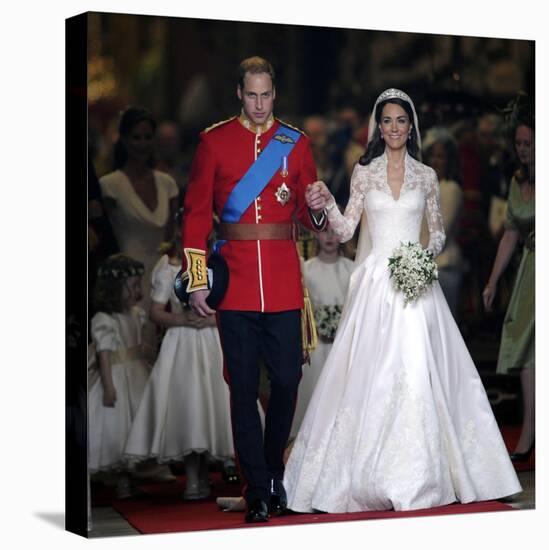 The Royal Wedding of Prince William and Kate Middleton in London, Friday April 29th, 2011-null-Stretched Canvas