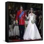 The Royal Wedding of Prince William and Kate Middleton in London, Friday April 29th, 2011-null-Framed Stretched Canvas