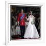 The Royal Wedding of Prince William and Kate Middleton in London, Friday April 29th, 2011-null-Framed Photographic Print