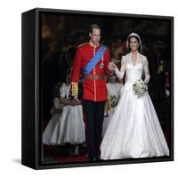 The Royal Wedding of Prince William and Kate Middleton in London, Friday April 29th, 2011-null-Framed Stretched Canvas